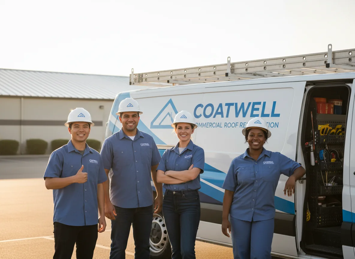 Commercial roof coating company in Allensville, PA